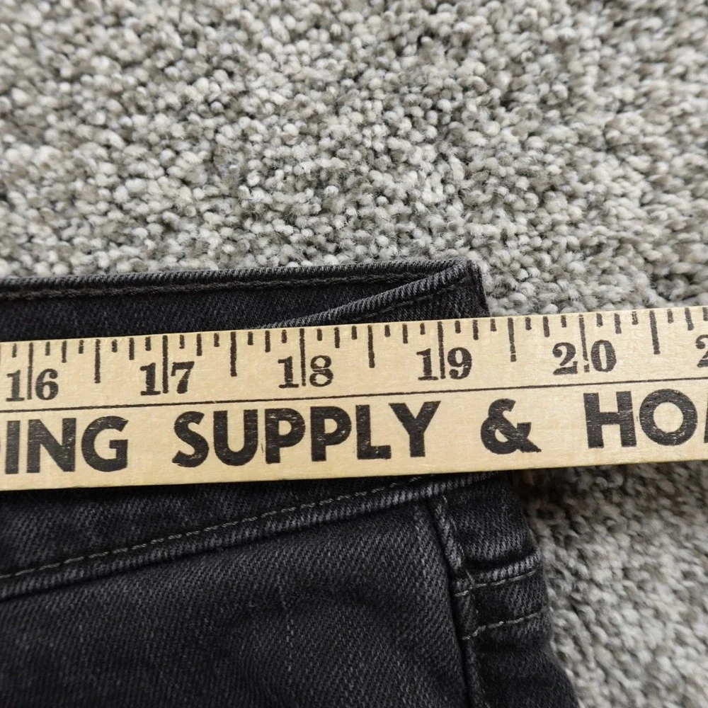 Levis Jeans Mens 38X30 Dark Black Denim Pants 559 Relaxed Straight Baggy Stretch